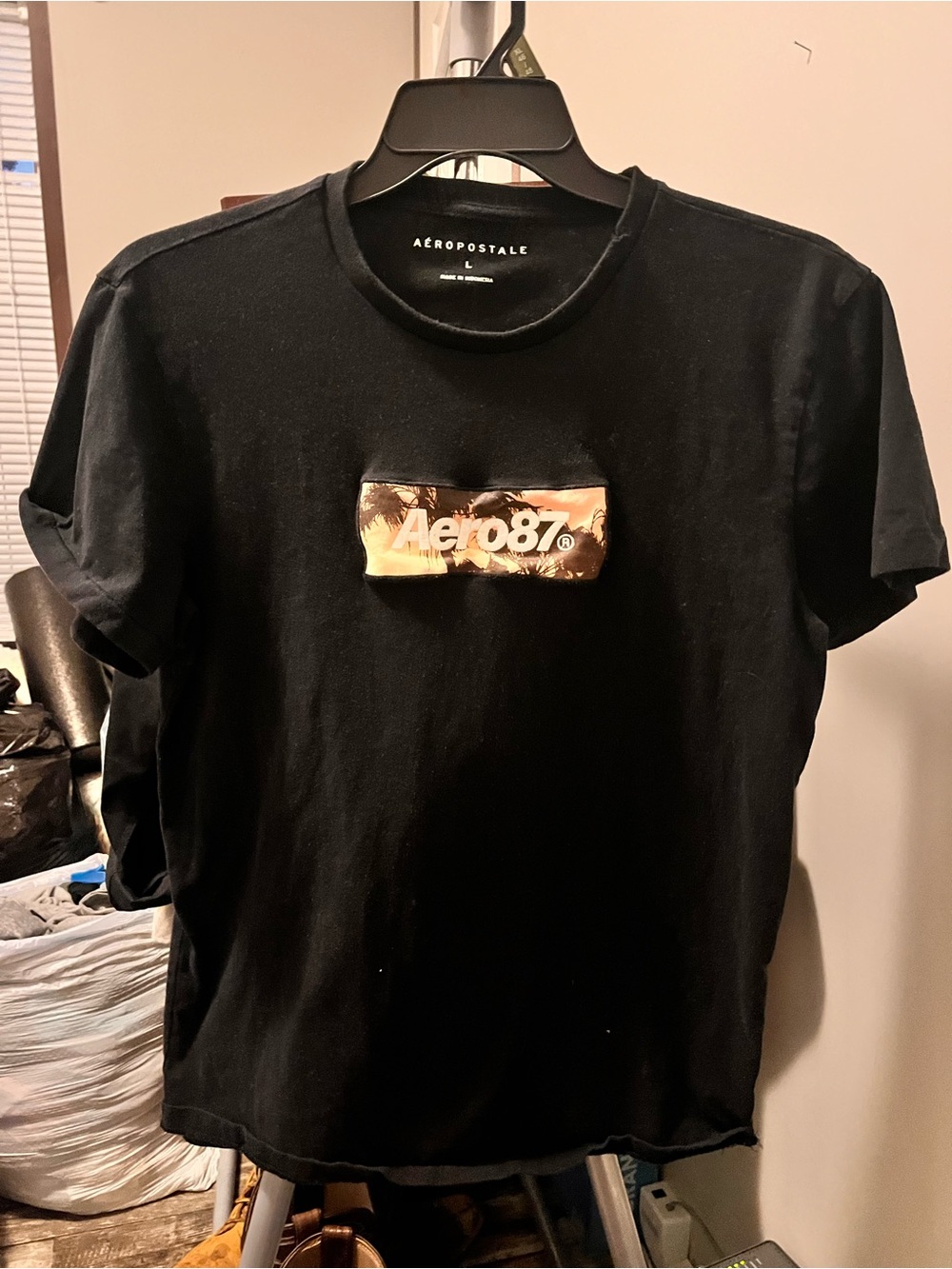 Aeropostale Men’s Black T Shirt